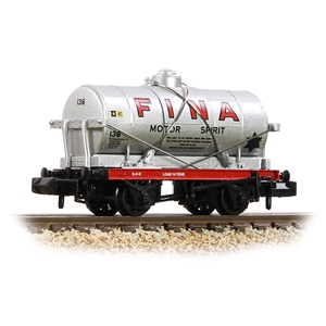 373-658A 14T Tank Wagon 'Fina' Silver (image for) 373-658A 14T Tank Wagon 'Fina' Silver